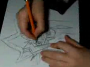 How to Draw Yugi in Pencil Drawing Tutorial