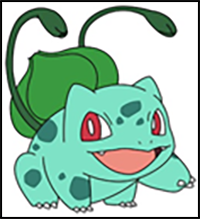 How to Draw Bulbasaur