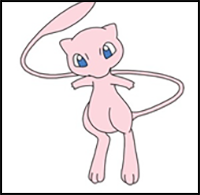 How to Draw Mew from Pokemon