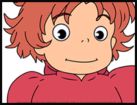 How to Draw Ponyo from Ponyo