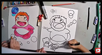 How to Draw Easy Ponyo Step by Step