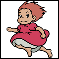 How to Draw Ponyo