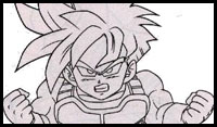Drawing Gohan