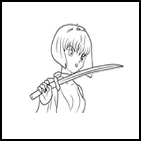 How to Draw Yura from Inuyasha