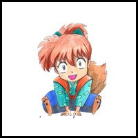 How to Draw Shippo from Inuyasha
