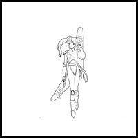 How to Draw Sango from Inuyasha