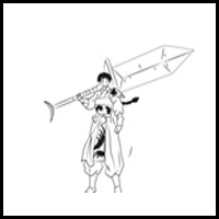 How to Draw Bankotsu from Inuyasha