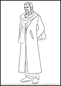 How to Draw Ansem the Wise from Kingdom Hearts