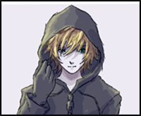 How to Draw Roxas from Kingdom Hearts 2