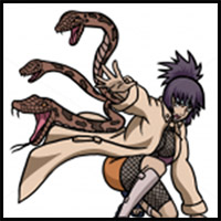 How to Draw Anko Mitarashi, Naruto