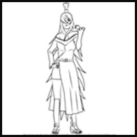 How to Draw Mei Terumi from