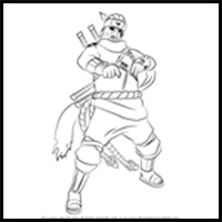 How to Draw Killer Bee from Naruto