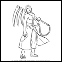 How to Draw Hidan from Naruto