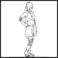 How to Draw Ino Yamanaka from Naruto