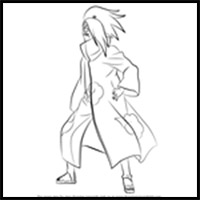 How to Draw Deidara from Naruto