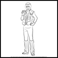 How to Draw Mighty Guy from Naruto