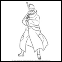 How to Draw Kisame Hoshigaki from Naruto