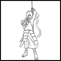 How to Draw Madara Uchiha from Naruto