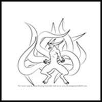 How to Draw Kurama from Naruto