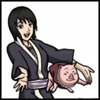 How to Draw Shizune, Naruto