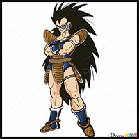 How to Draw Raditz, Dragon Ball Z