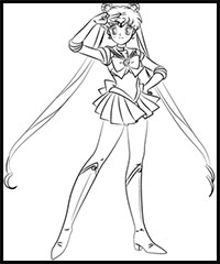 How to Draw Sailor Moon
