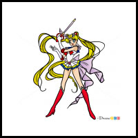 How to Draw Sailor Moon, Sailor Moon