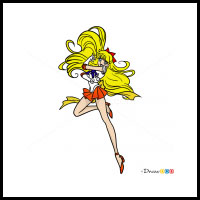 How to Draw Sailor Venus, Sailor Moon