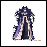 How to Draw Queen Nehelenia, Sailor Moon
