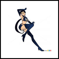 How to Draw Kou Seiya, Sailor Moon