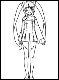How to Draw Sasami Masaki Jurai from Tenchi Muyo!