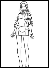 How to Draw Ukan Kurihara from Tenchi Muyo!