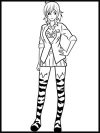How to Draw Beni Kinojyou from Tenchi Muyo!