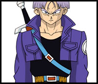 How to Draw Future Trunks | Dragon Ball Z