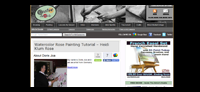 Watercolors Lessons Section of Art Instruction Blog