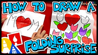 How To Draw A Mothers Day Folding Surprise