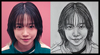 How to Draw Player 222 Jun-hee From Squid Game 2 | Step by Step Drawing Tutorial