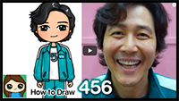 How to Draw Squid Game - Player 456 Gi-Hun