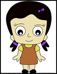 How to Draw Chibi Young-hee from Squid Game