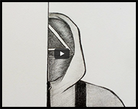 How to Draw Squid Game Guard | Easy Drawing for Beginners