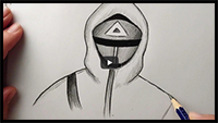 How to Draw a Character from Squid Game