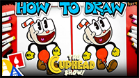 How to Draw Cuphead from Netflix’s The Cuphead Show