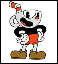How to Draw Cuphead | Step by Step Drawing Tutorial