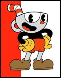 How to Draw Cuphead - The Cuphead Show