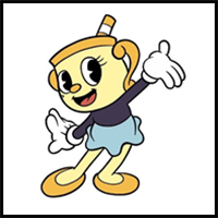 How to Draw Ms. Chalice from Cuphead: A Step-by-Step Guide