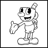 How to Draw Mugman from Cuphead: A Guide for Beginners