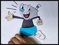 How to Draw Mugman Cuphead Show Characters
