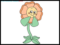 How to Draw Cagney Carnation