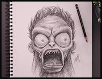 How to Draw the Hyde | Wednesday