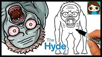 How to Draw the Hyde Monster | Netflix Wednesday